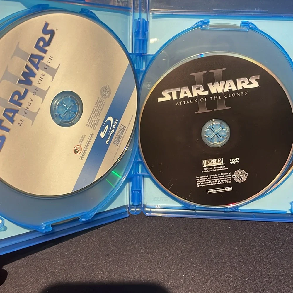 Star Wars Ep. I-VI (Blu-Ray) Mint - Picture 5 of 9